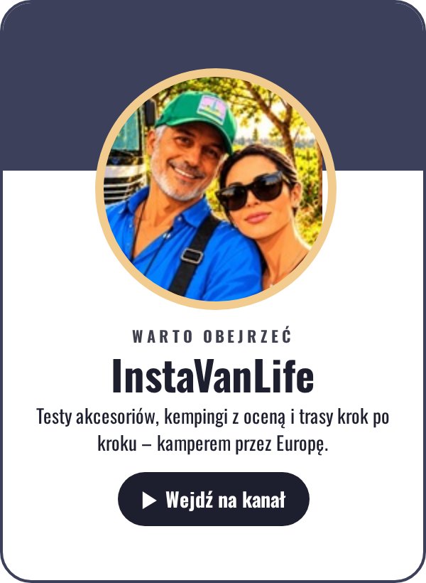 InstaVanLife – kanał o podróżach kamperem na YouTube