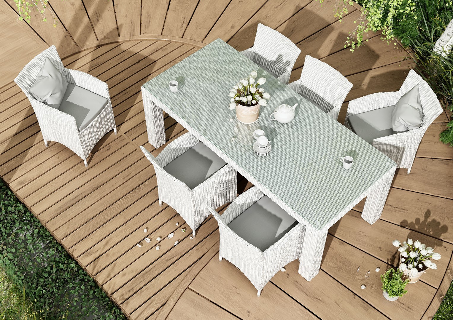 Read more about the article Meble z technorattanu na balkon